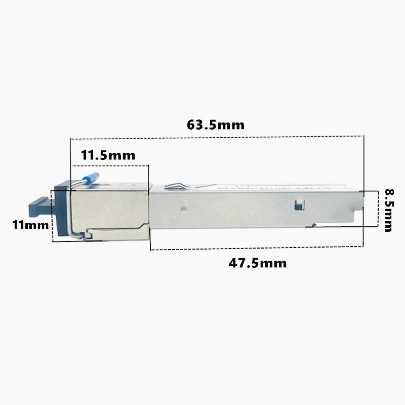 SC SFP волоконно-оптический модуль 1 25G 10KM 1310/Нм одиночный для совместимости с парами