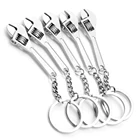 Ключ, дюймовый стандарт брелок для автомобильных ключей кольцо инструменты авто аксессуары для Volkswagen VW CC T-ROC гольф для девочек 4, 5, 6, 7, Passat B5 B6 B7 Tiguan EOS R