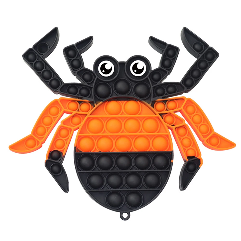 

Push Bubble Halloween Theme Pumpkin Ghost Fidget Toys Autism Adult Stress Relief Squeeze Antistress Squishy Children Game Toy