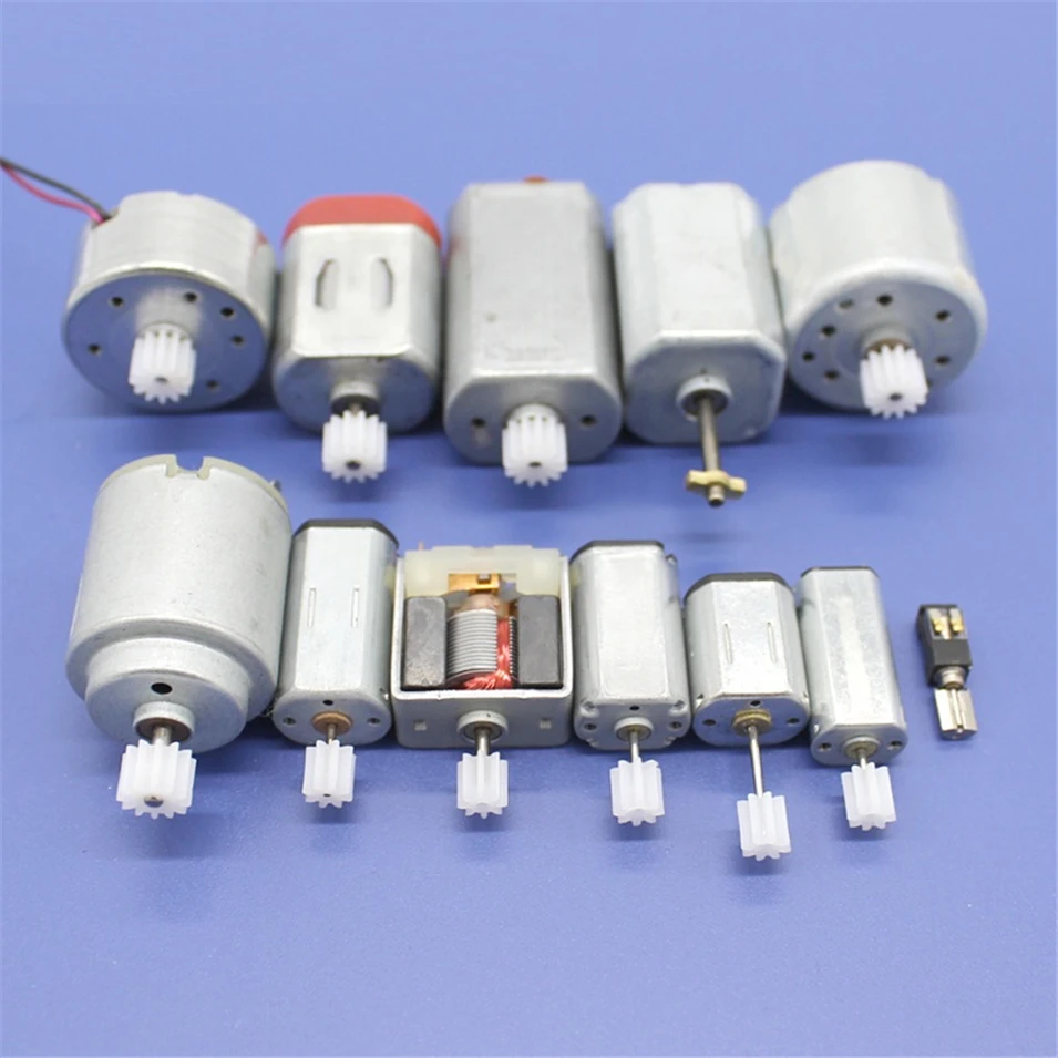 

12pcs/lot motor gear bag DIY model accessories technology small production material micro DC motorN30/N40/020/130/140 motors