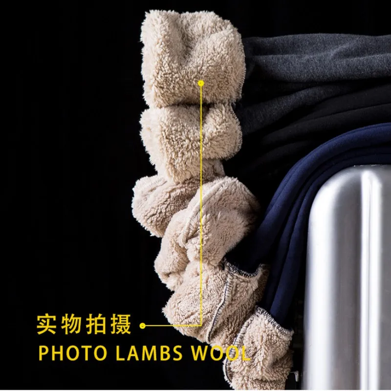 Мужские зимние супер теплые штаны уличные флисовые джоггеры плотные спортивные