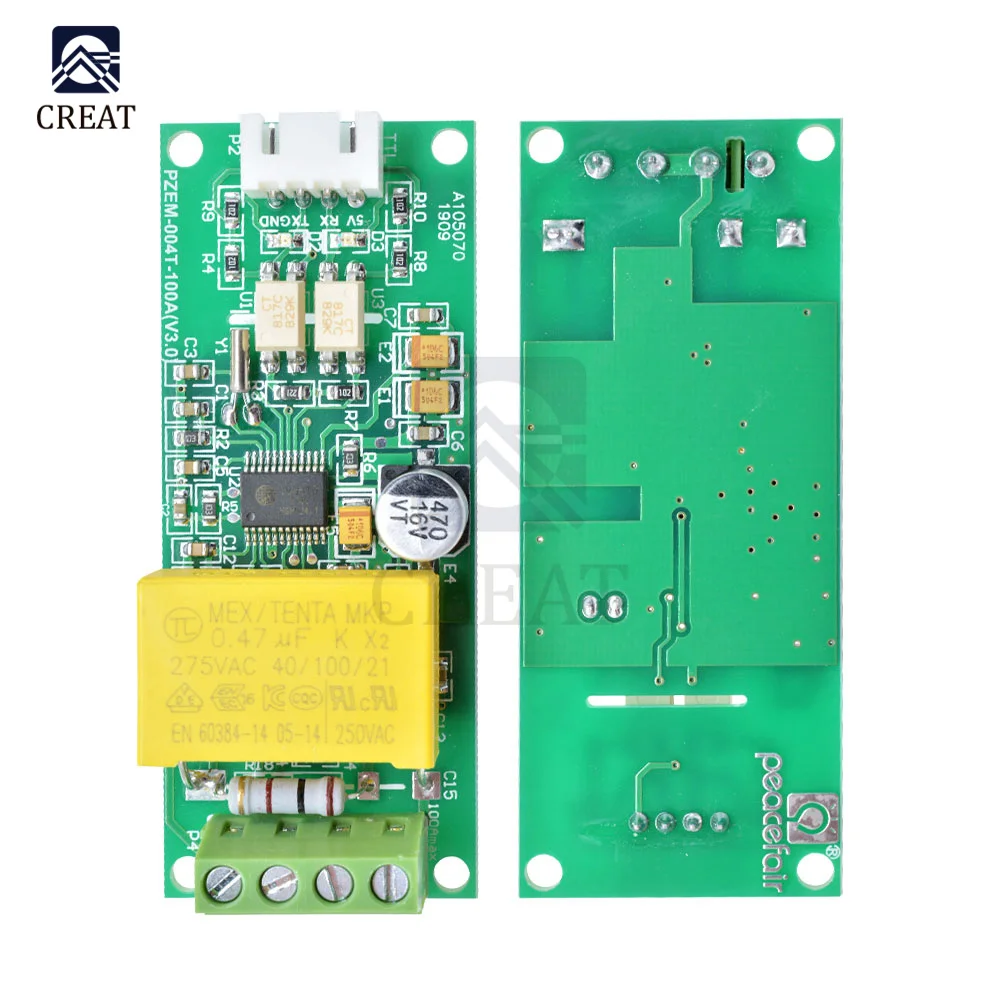 Цифровой многофункциональный измерительный ватт переменного тока модуль