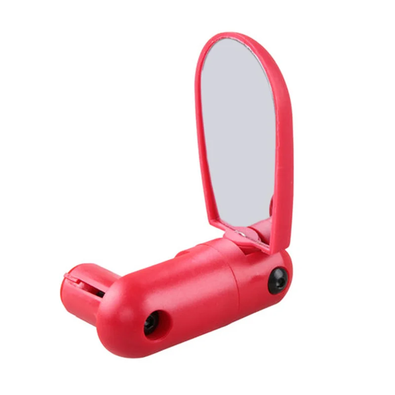 

Adjustable Bicycle Motorcycle Auxiliary Rearview Mirror 360 Rotation Handlebar Mount Safety Riding Plane Mirror Accessories