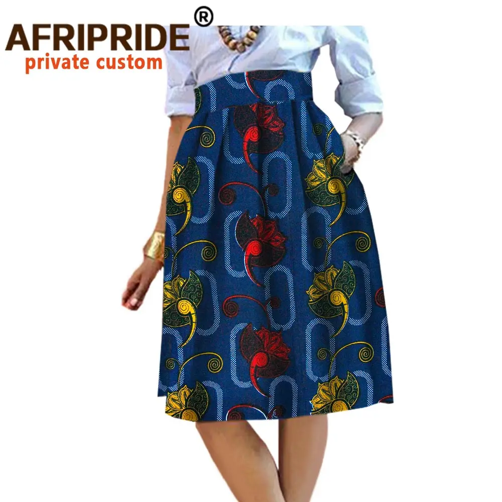 Оригинальная юбка средней длины в африканском стиле для женщин индивидуальный