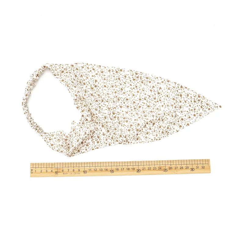

Triangle Hair Scarf Headband Elastic Hair Band For Girls Floral Scrunchies Bohemian Hairbands Cute Fashion Turban Headwrap