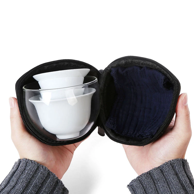 Чайный набор для путешествий на открытом воздухе портативная китайская чайная