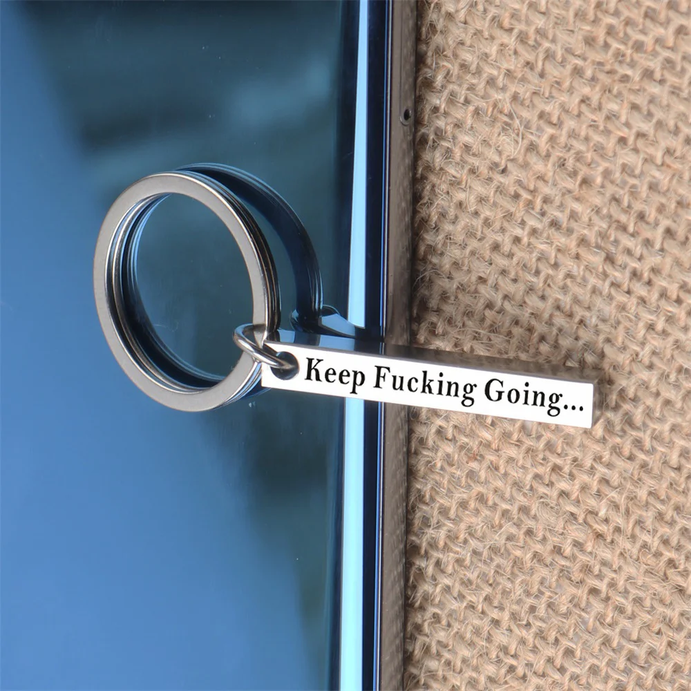 Цепочка для ключей из нержавеющей стали военный складной кулон в виде столба