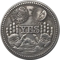 Монета из серии "хобо никель" для принятия важных решений
