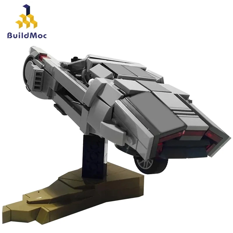 Buildmoc технический самолёт строительные блоки Строительные блоки от Blade-Runner 2049 Airship мини-масштаб Коллекция игрушек подарок