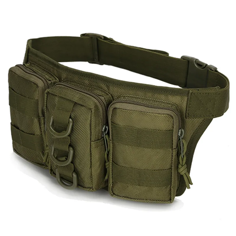 

Utility Tactical Waist Pack Outdoor Bag Pouch Military Camping Hiking Waist Water Bottle Belt Bags Camouflage Waist Fanny Pack