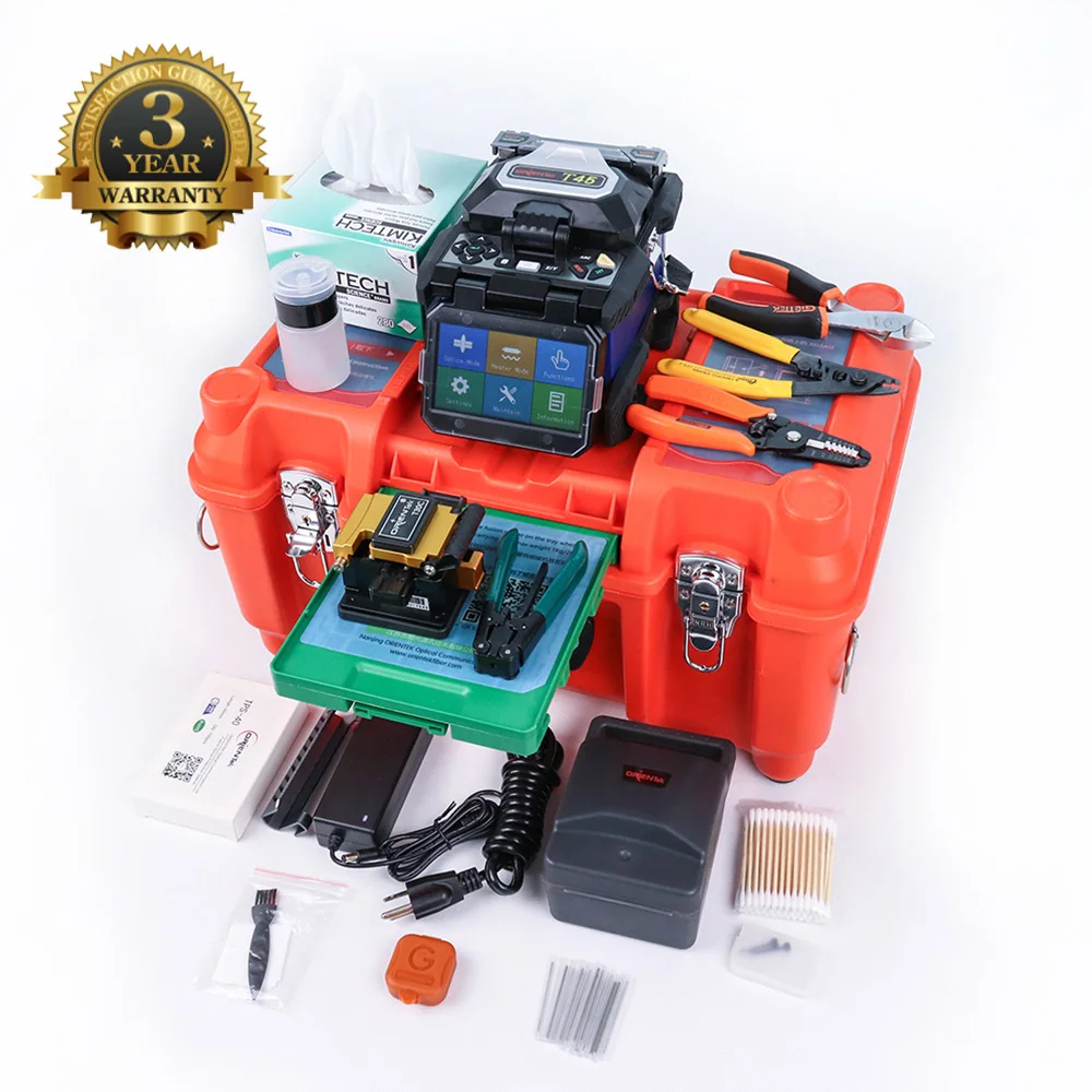 Orientek T45 волоконно оптический сварочный аппарат fusionadora оптоволокно Fsoudeuse волокна