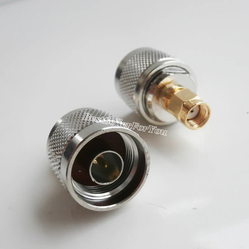 10 шт. N Type Перемычка Штепсель для RP SMA штепсельной вилки RPSMA Разъем Адаптера