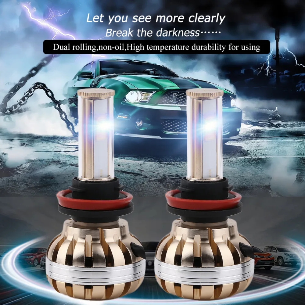 

120W 6000K C8 12000lm Car LED Headlight Kit Replacement 9005/9006/H1/H4/H7/H8/H9/H11 Car Bulbs Lamps Light Hot Sale