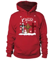 christmas begins with christ unisex hoodie christian christmas gift