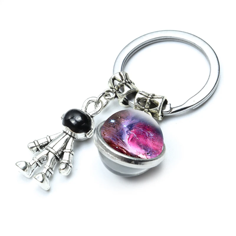 Брелок для ключей космонавт робот Космический космический человек солнечная