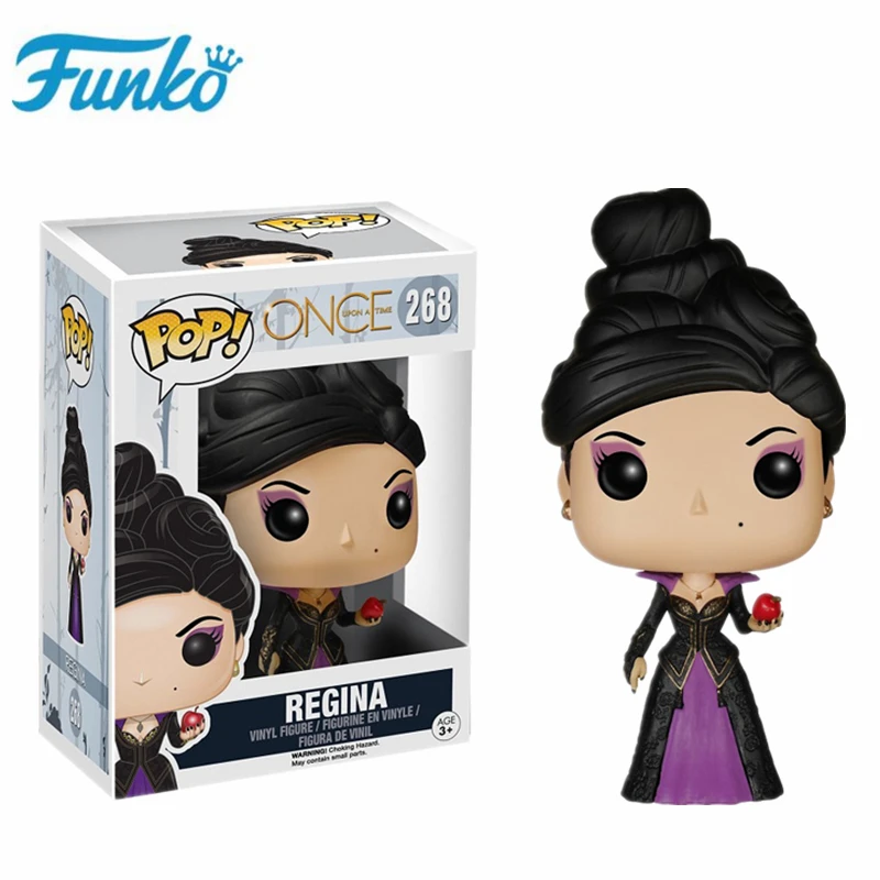 Funko Once Upon a Time Регина Mister Mxyzptlk фильм UP-Карл виниловые фигурки Дети Рождественский подарок на день рождения Модель игрушки