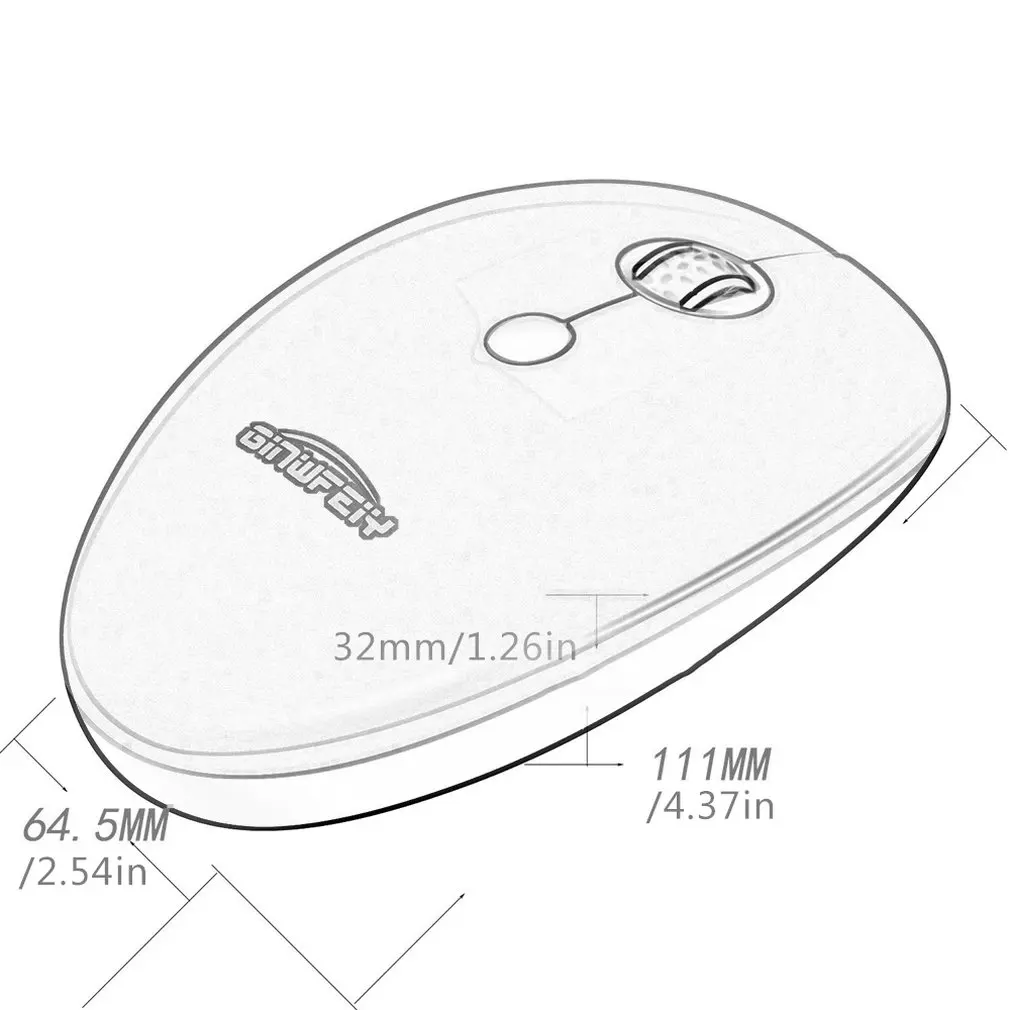 

Computer Accessories Wireless Mouse USB Notebook Lol Mobile Game Office Mouse