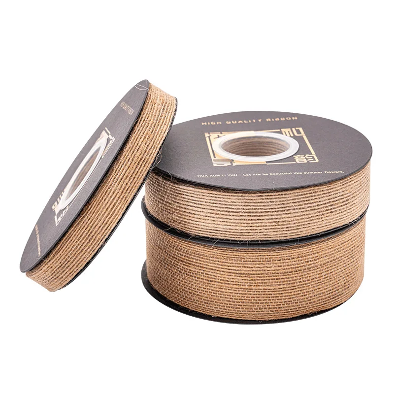 

2.5cm Primary Color Cotton And Linen Ribbon, Flower Wrapping Ribbon, Bow, Gift Wrapping, Tie, Bouquet, Floral Wrapping, Ribbon