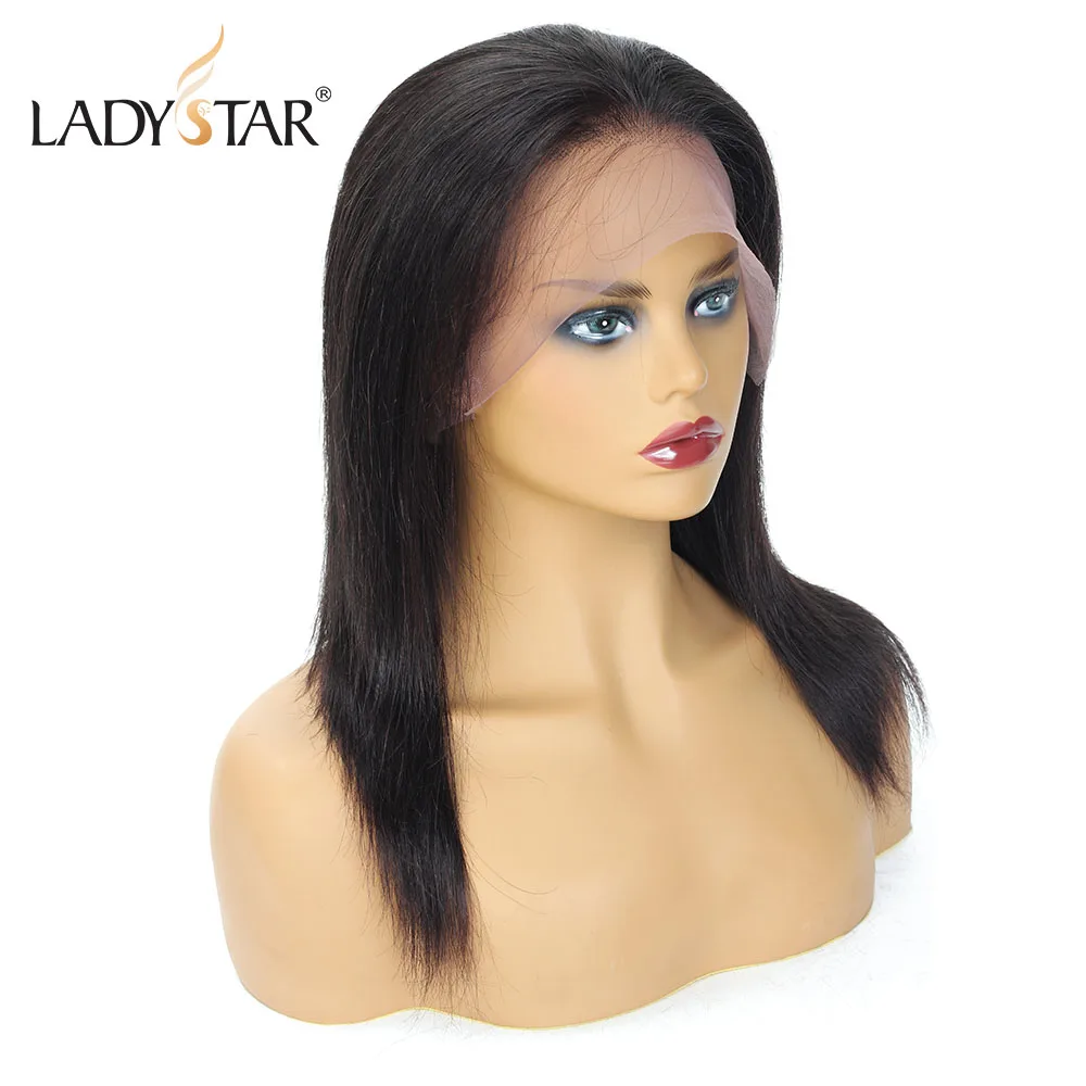 LADYSTAR, прямой парик на кружеве, 22 дюйма, 360, парик на кружеве, парики Remy для черных женщин, бразильский парик