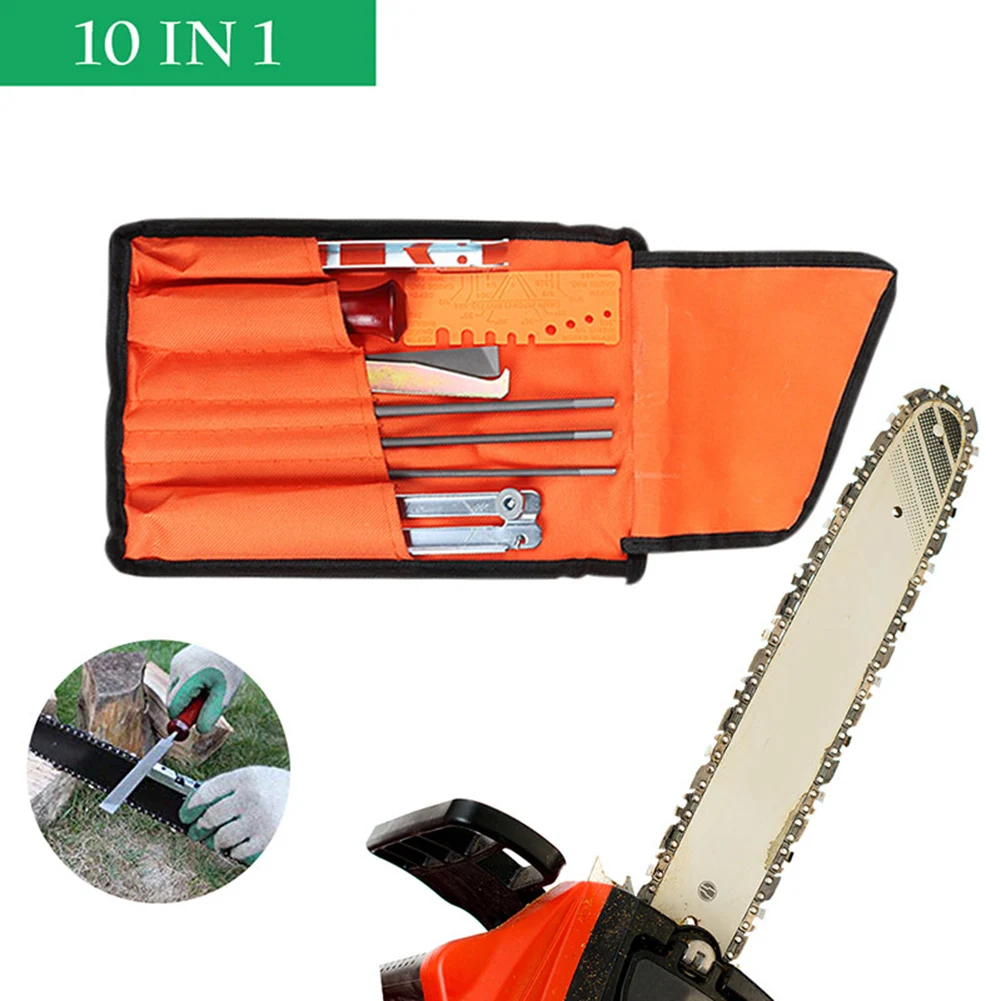 Special Household Hand Tools 10 Pcs Chainsaw Sharpening File STIHL Filing Kit Chain Sharpen Saw Files Tool New | Инструменты