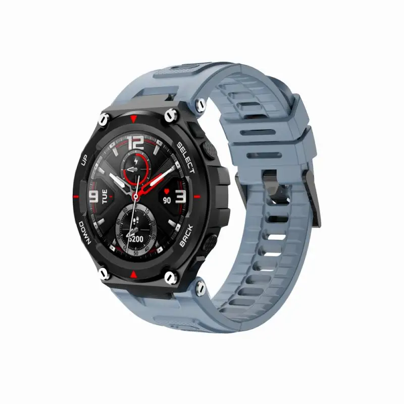 Ремешок силиконовый для смарт-часов Huami Amazfit T Rex PRO спортивный Браслет Для Xiaomi REX