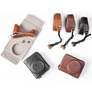 2021 PU Luxury Leather Case For Canon Powershot G7X III G7XIII G7X Mark III G7X3 G7XM3 Camera Bag Cover