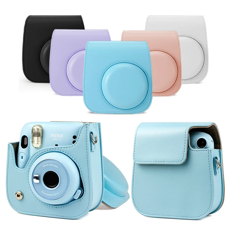 Чехол из искусственной кожи для камеры Fujifilm Instax Mini 11 Mini11|Сумки фото-/видеокамеры| |