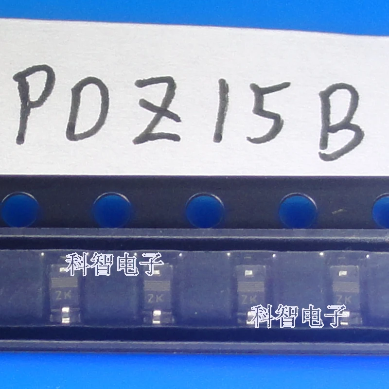 

Original 20pcs/ PDZ15B SOD323 ZK 0805 15V
