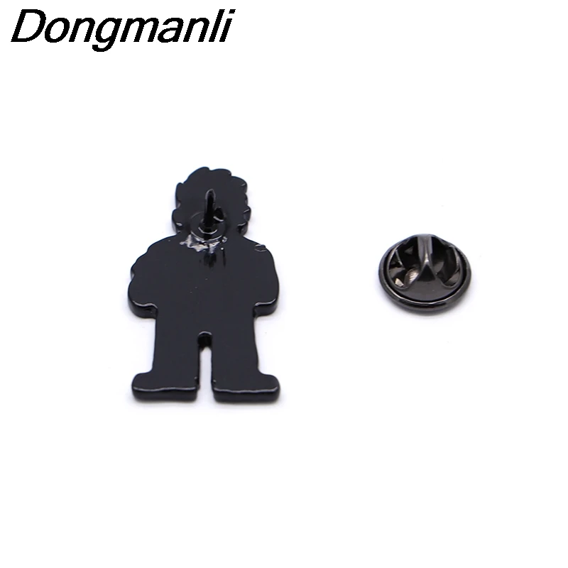 

BG434 Dongmanli Halloween Pins Movies Enamel Pins and Brooches Lapel Pin Backpack Bags Badge Clothes Decoration Gifts