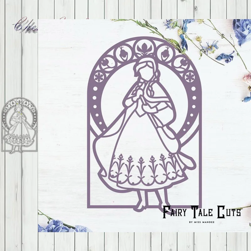 Металлические Вырубные штампы трафареты для длинной юбки сделай сам скрапбукинг