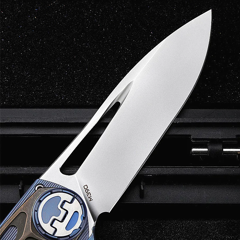 Складной тактический нож M390 из титановой стали тактические ножи TC4 для выживания