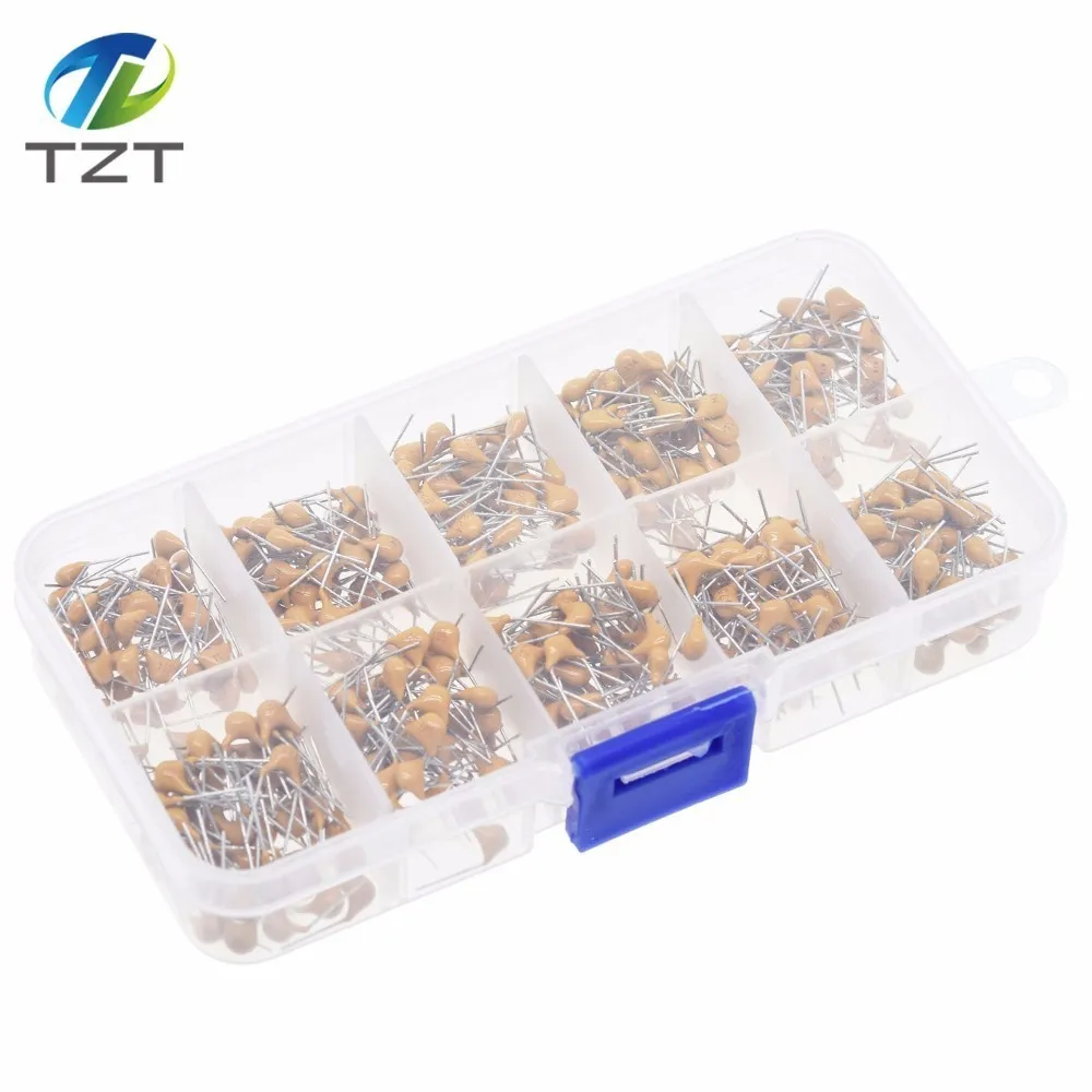 Набор многослойных керамических конденсаторов TZT 500 шт./лот 10 значений * 50 шт. 0 1