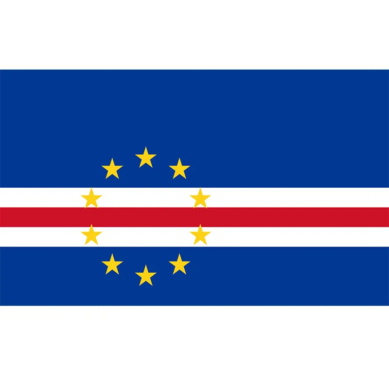 

Cape Verde Flag Hanging 90*150cm For Decoration
