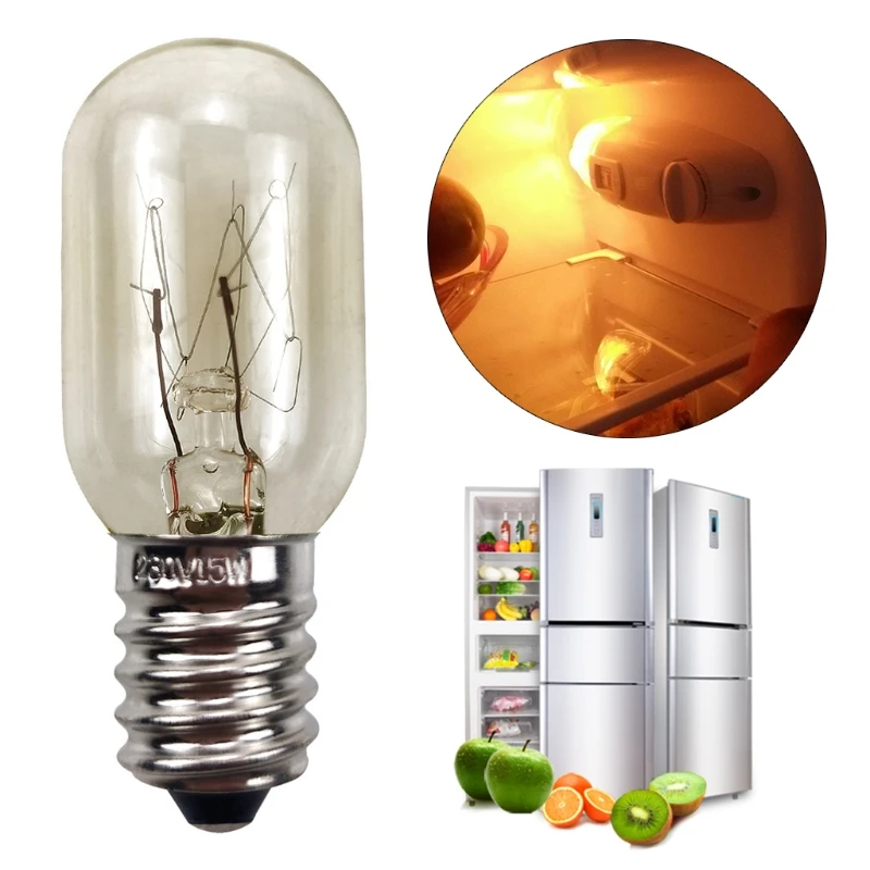 

M2EE Premium Durable Microwave Oven Bulb 15W 220-240V E14 Base Universal Replacement Bulb for Home Kitchen