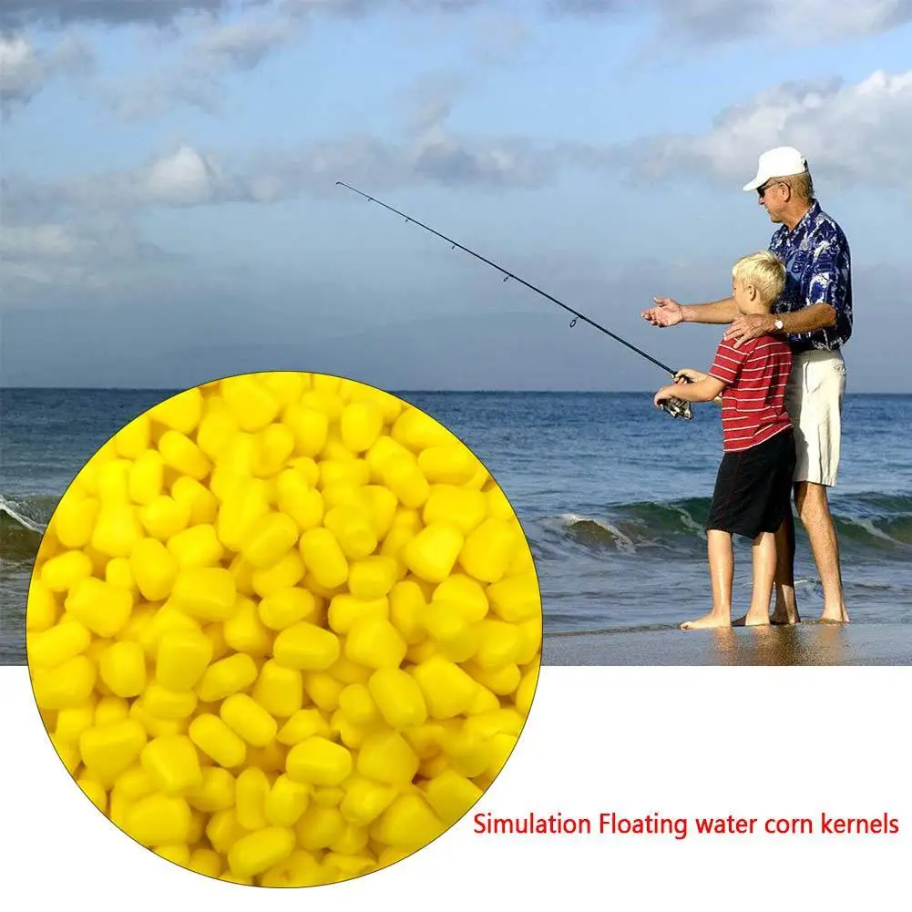 

Simulation Floating Corn Kernels 1cm/0.4g Fishing Bait Fishing Freshwater Bait N1J0