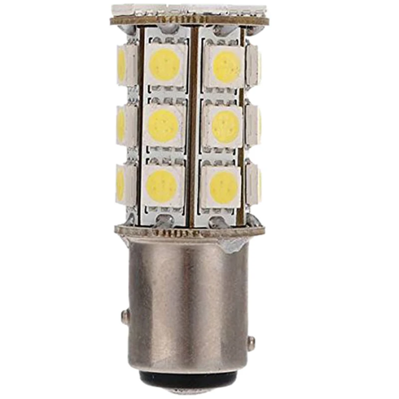 

NEW-2 x 1157-T25 BAY15D P21 / 5W 27 SMD5050 12V LED Brake Light White Light