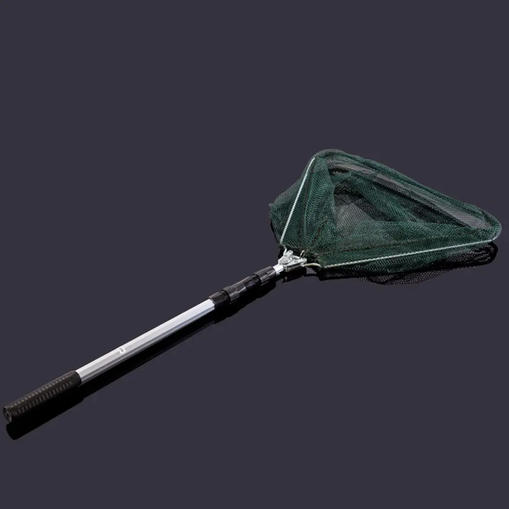 Портативная треугольная Складная рыболовная сеть из алюминиевого сплава с