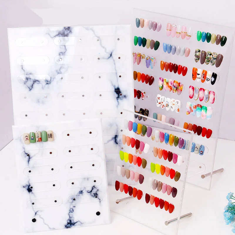 Панель для нейл арта акриловая панель с прозрачными наконечниками Новое