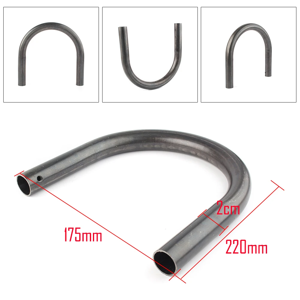 

Steel Cafe Racer 175mm Rear Seat Frame Hoop Brat Style Loop Universal For Harley Yamaha Honda for Suzuki Kawasaki for BMW