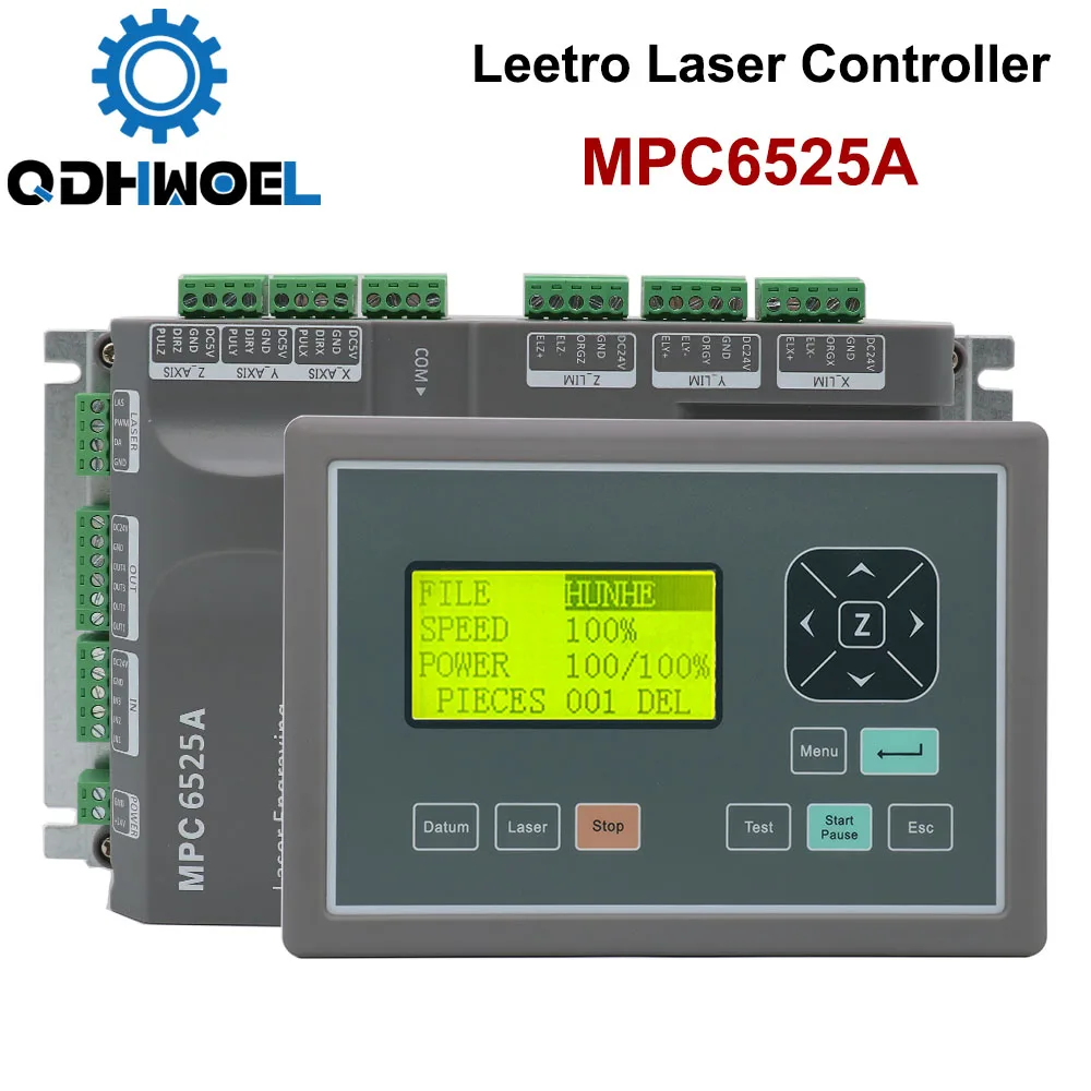 Лазерный контроллер Leetro MPC 6525A Co2 Лазерная гравировальная и