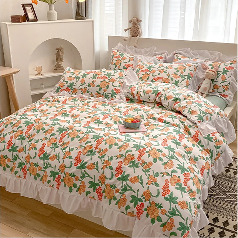 Комплект постельного белья из микрофибры 3/4 шт. | Дом и сад