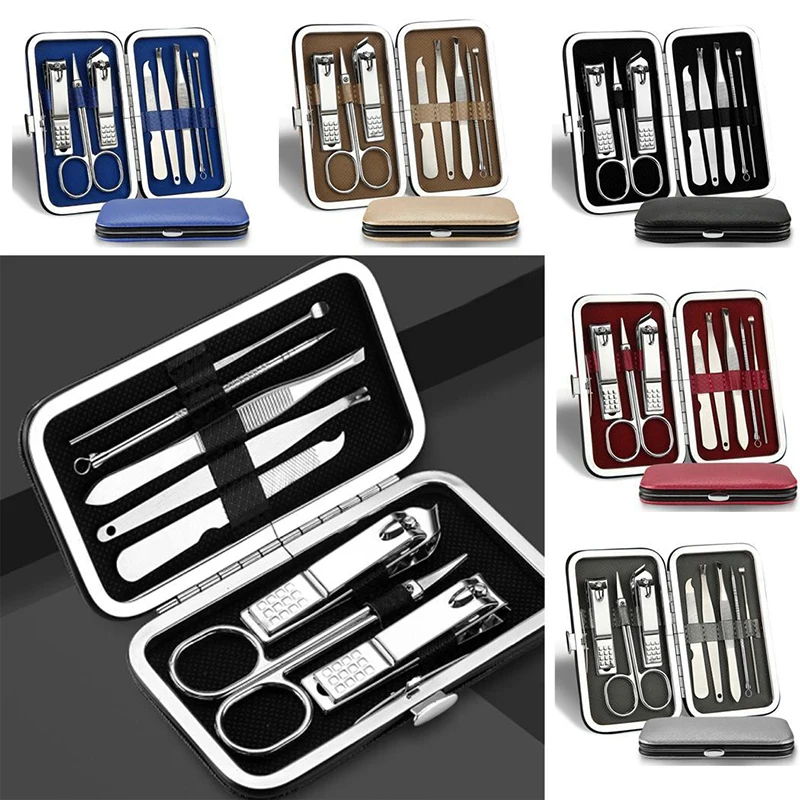 Профессиональные маникюрные инструменты для ногтей набор ножниц из нержавеющей