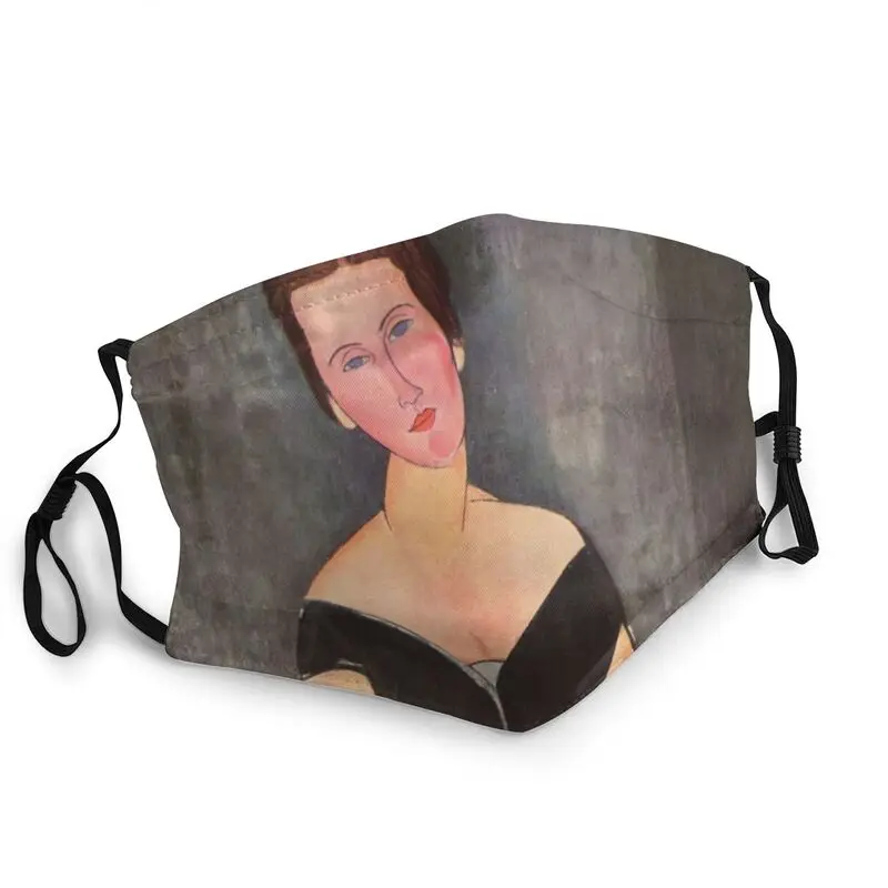 

Amedeo Modigliani Face Mask Portrait of Madame Georges van Muyden Anti Haze Dustproof Protection Cover Respirator Mouth-Muffle