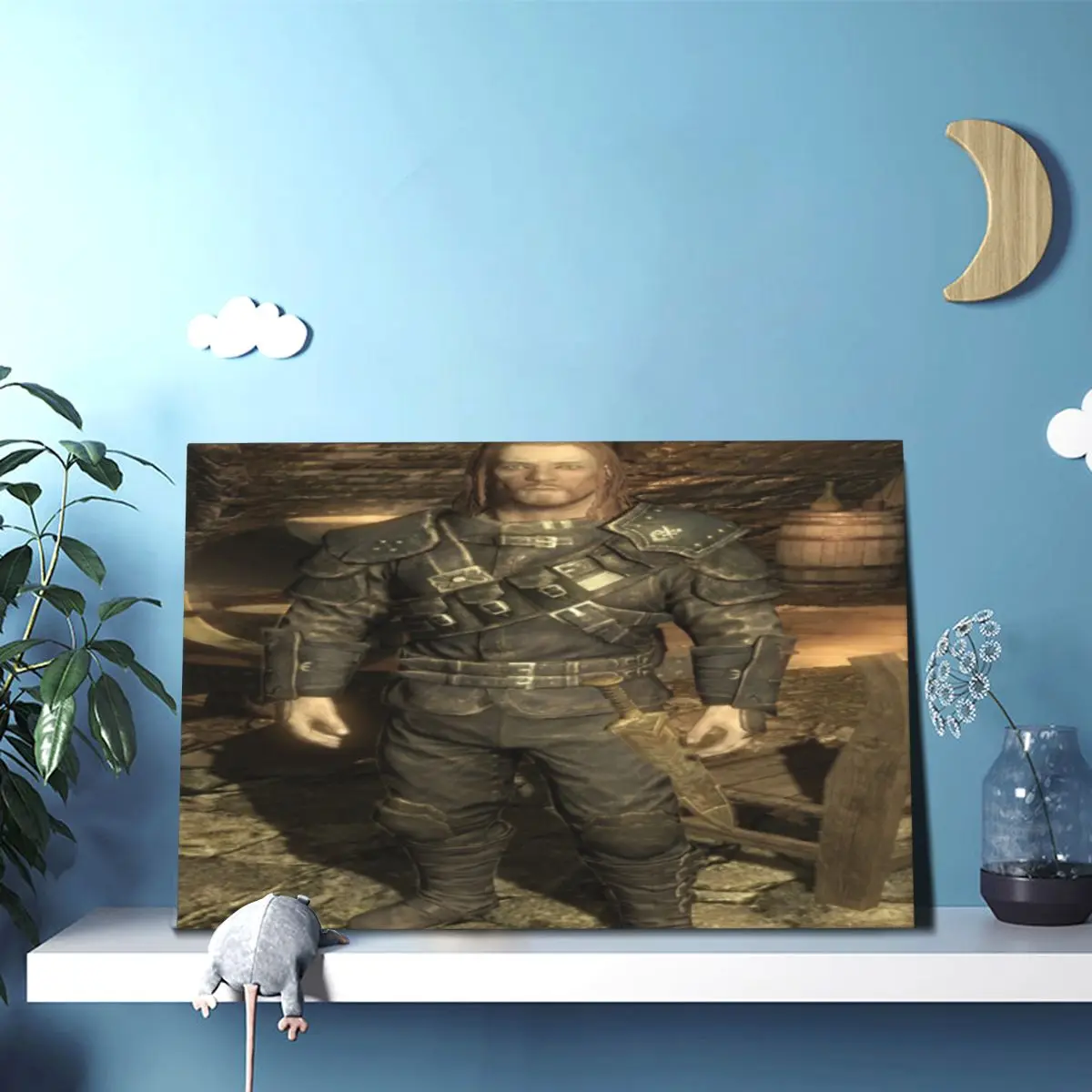 

Аниме постер Brynjolf Skyrim, домашний Декор, живопись, аниме, фигурка, украшение для комнаты, картины для украшения стен для дома
