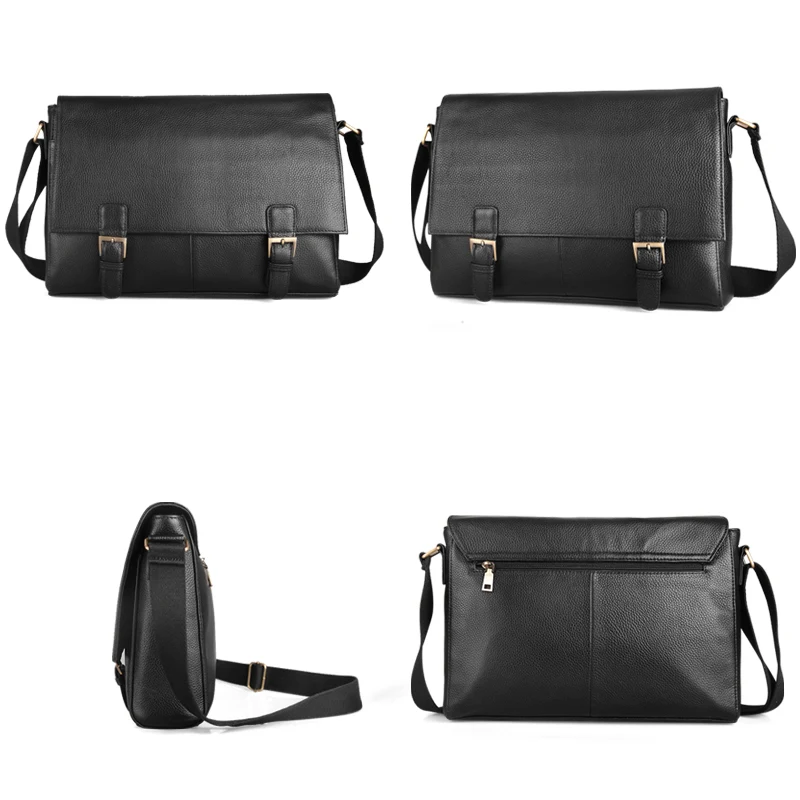 Cobbler Legend Мужская сумка из натуральной кожи Повседневная Деловая мужская через