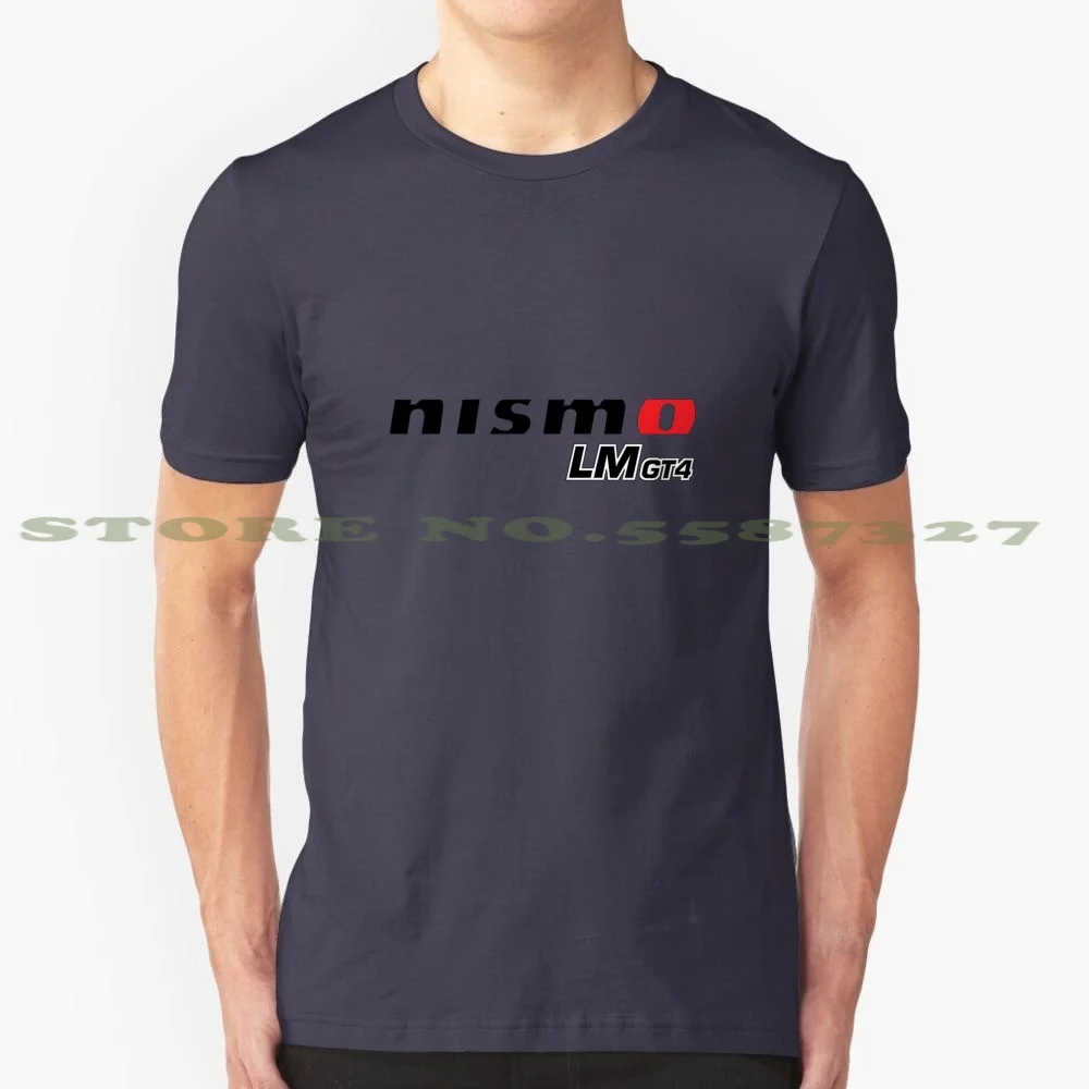 Nismo Lmgt4 New Style Logo Cool Design Trendy T-Shirt Tee Nismo Nissan Impul Jdm Jgtc Supergt Skyline R34 R33 R32 R31 Mazda Rx7