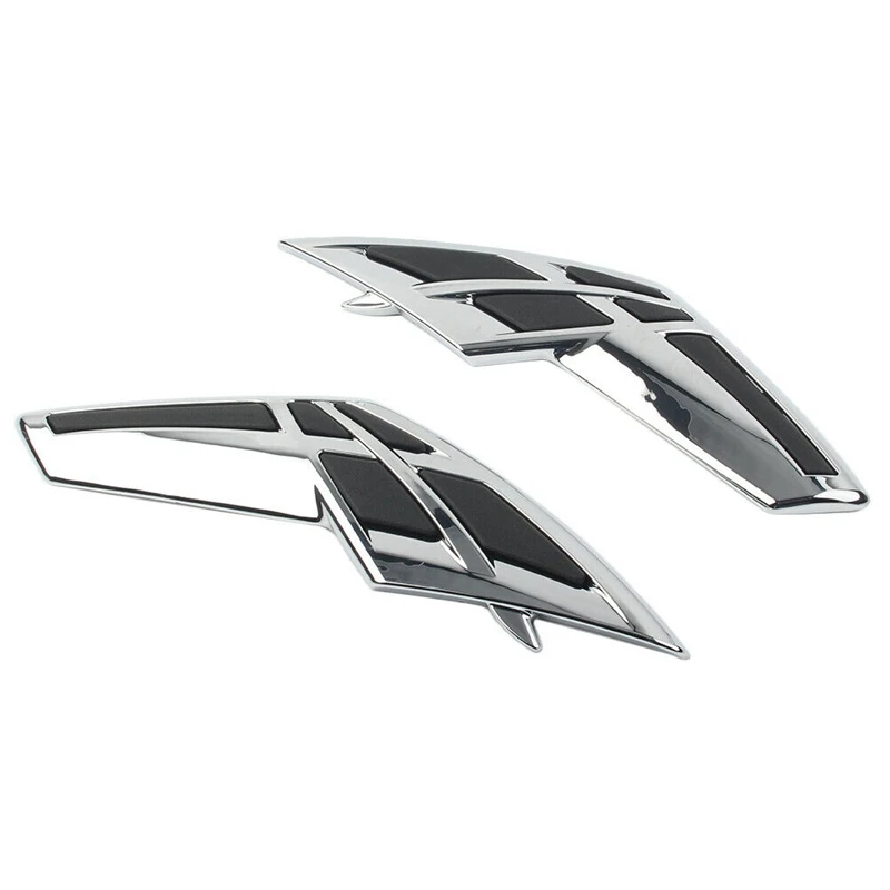 

2Pc Motorcycle Chrome Fairing Tank Trim for Honda Goldwing GL 1800 2001 -2011 ABS