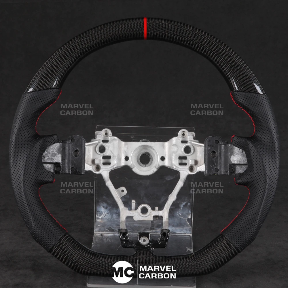 

100% REAL CARBON FIBER STEERING WHEEL COMPATIBLE WITH Subaru STI