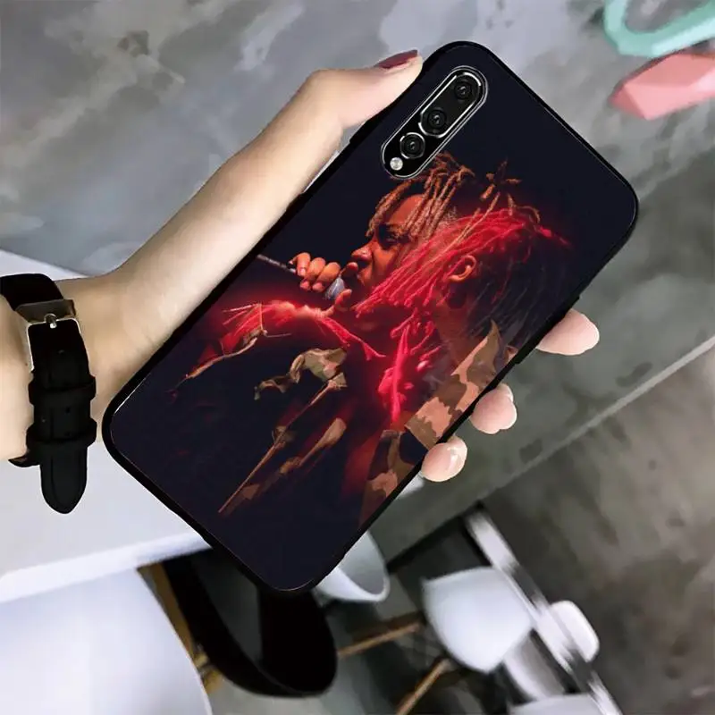 

YNDFCNB Juice WRLD Phone Case For Huawei G7 G8 P7 P8 P9 P10 P20 P30 Lite Mini Pro P Smart Plus Black Soft TPU cove fundas