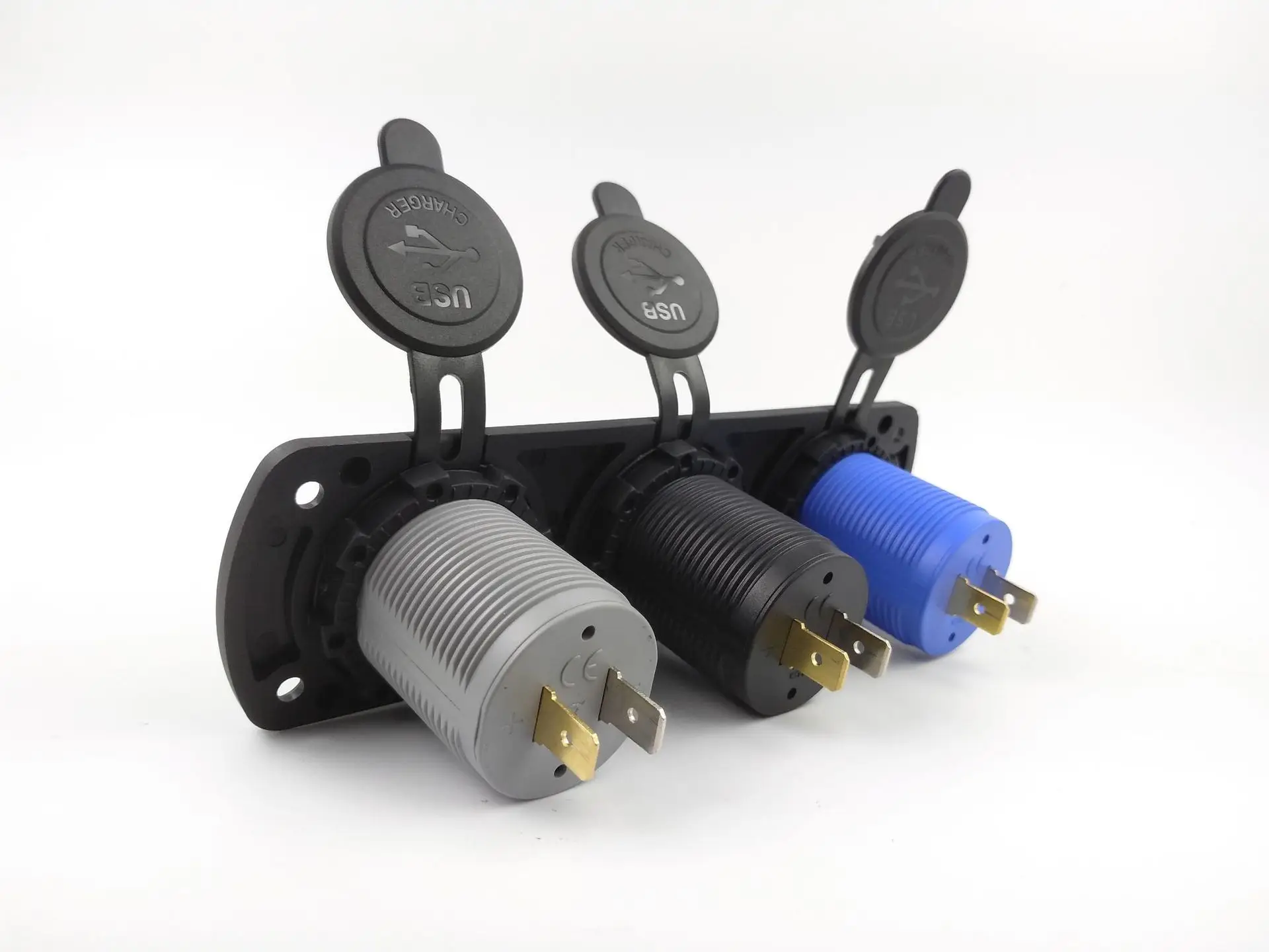 5 в 4.2A автомобильное USB зарядное устройство двойной usb зарядный порт измеритель напряжения вольтметр подходит для большинства напряжений 12-24 В